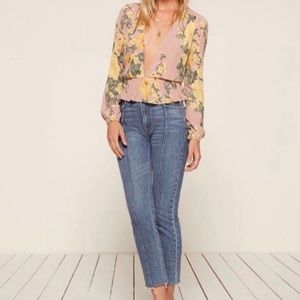 Reformation Seamed Jeans – Size 27